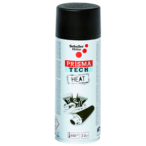 Aérosol hautes températures noir 400ml 600°C - PRISMA TECH Schuller